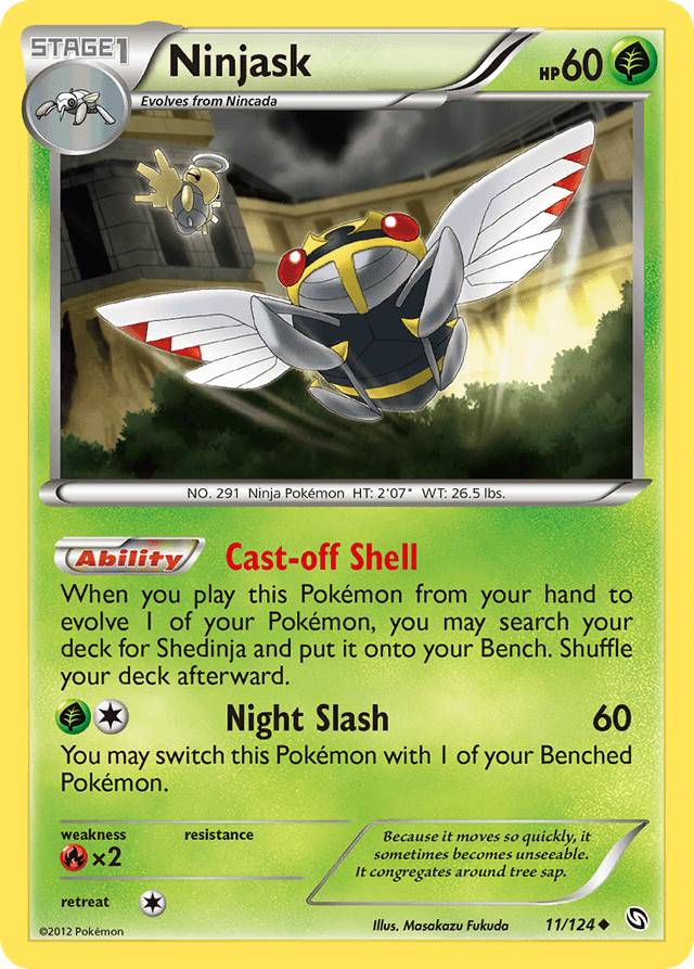 Ninjask — Dragons Exalted #11