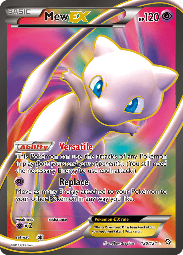 Mew-EX — Dragons Exalted #120
