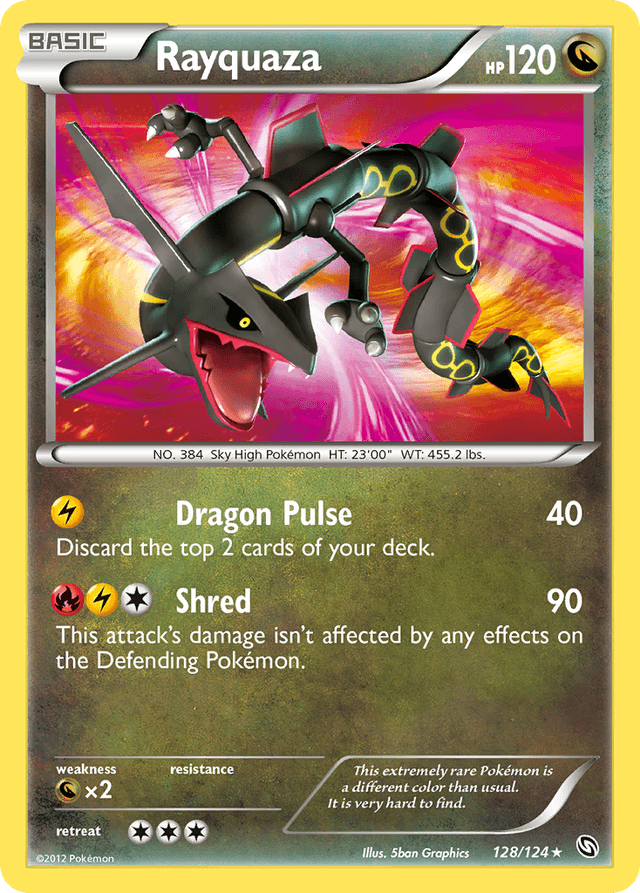 Rayquaza — Dragons Exalted #128