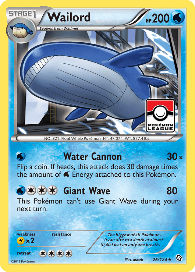 Wailord — Dragons Exalted #26