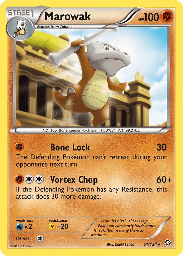Marowak — Dragons Exalted #61