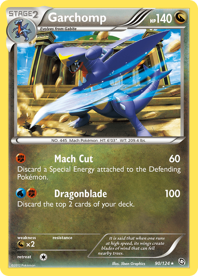 Garchomp — Dragons Exalted #90