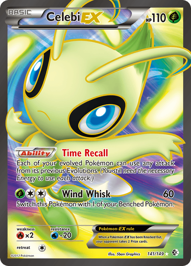 Celebi-EX — Boundaries Crossed #141