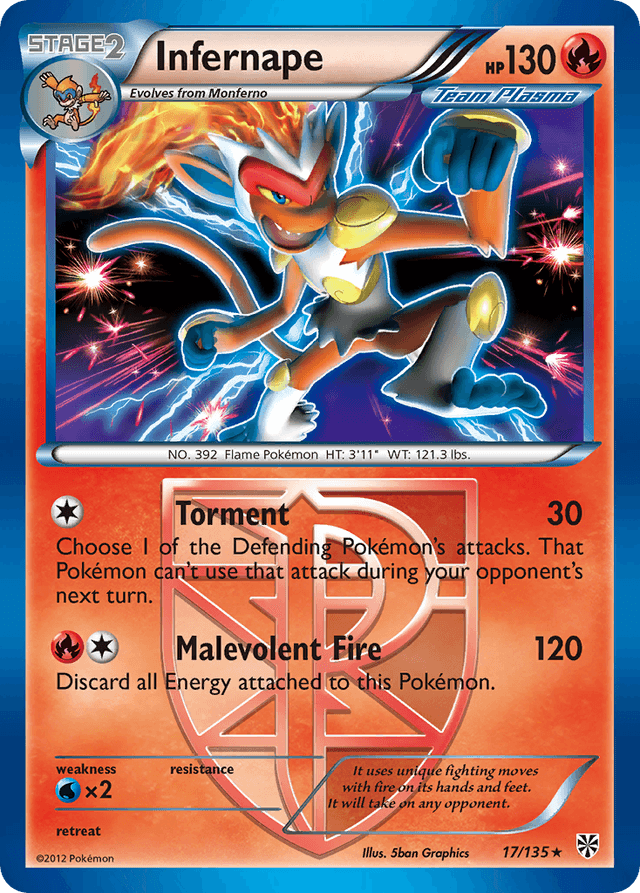Infernape — Plasma Storm #17