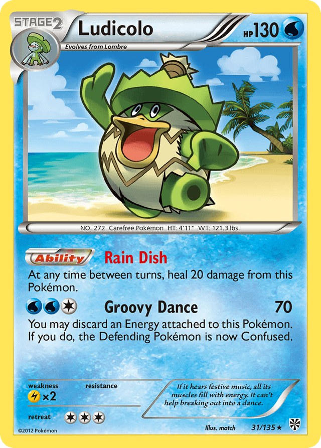Ludicolo — Plasma Storm #31
