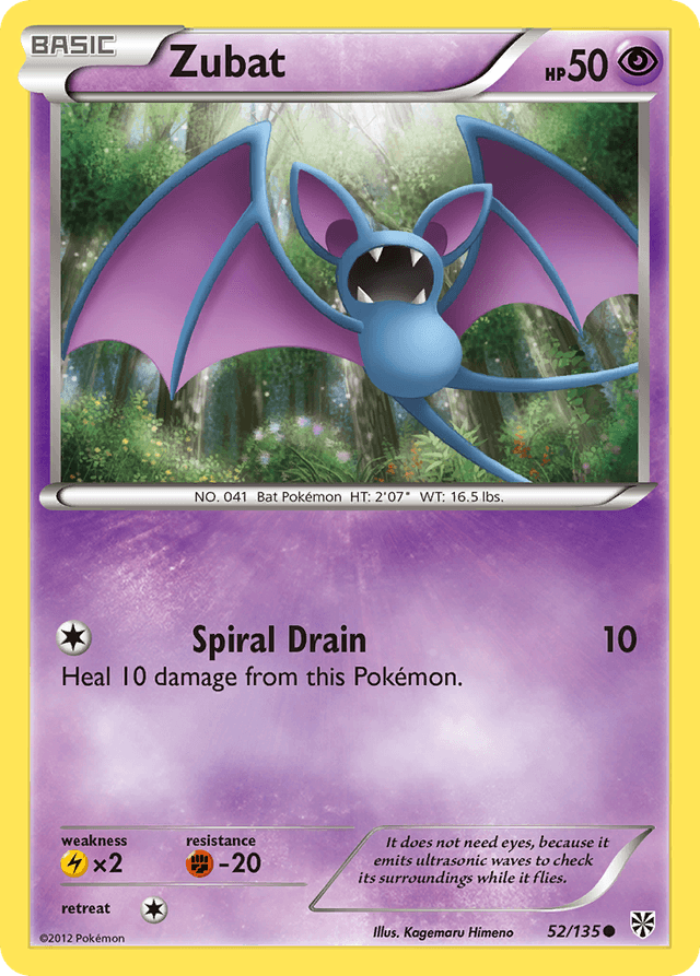 Zubat — Plasma Storm #52
