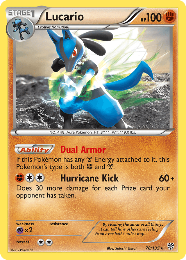 Lucario — Plasma Storm #78