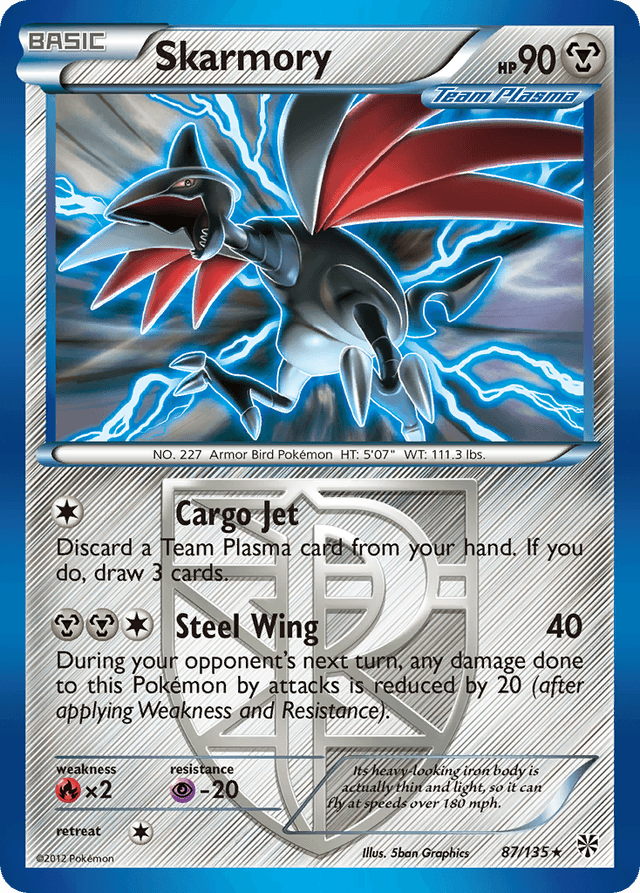 Skarmory — Plasma Storm #87