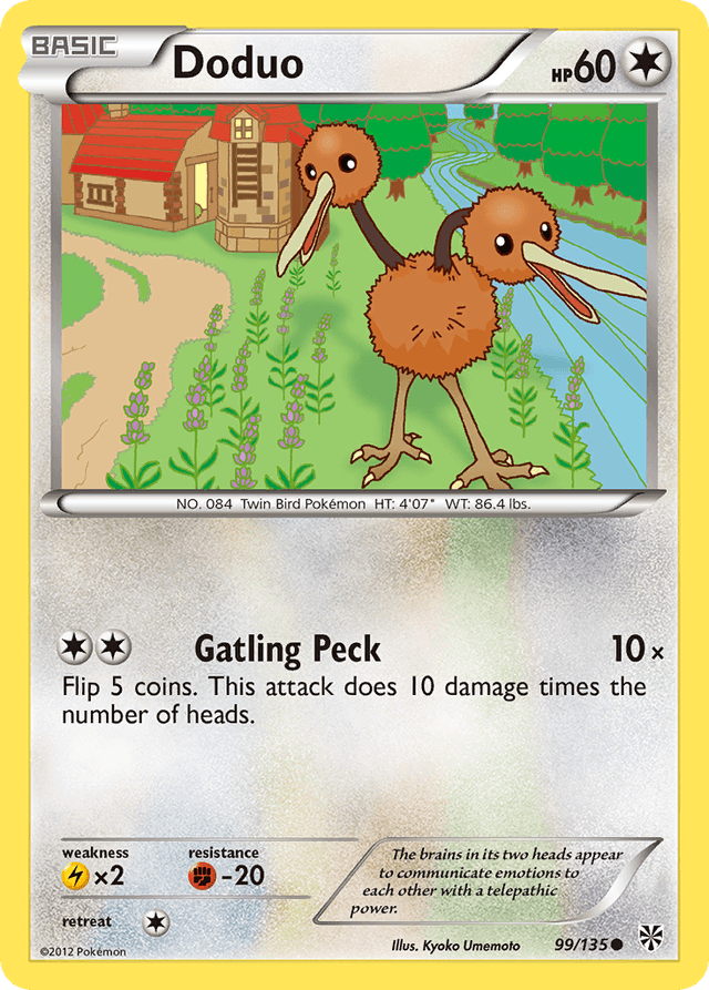 Doduo — Plasma Storm #99