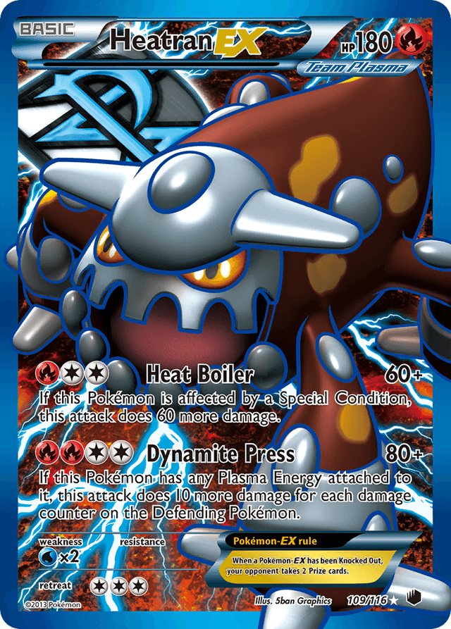 Heatran-EX — Plasma Freeze #109