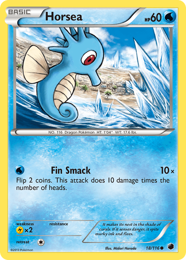 Horsea — Plasma Freeze #18