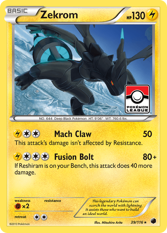 Zekrom — Plasma Freeze #39