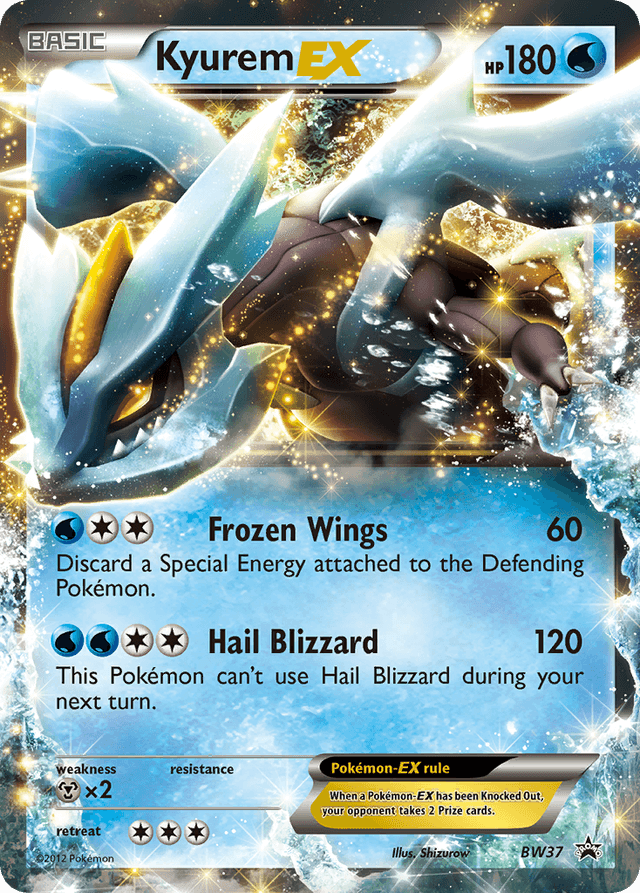 Kyurem-EX — BW Black Star Promos #BW37