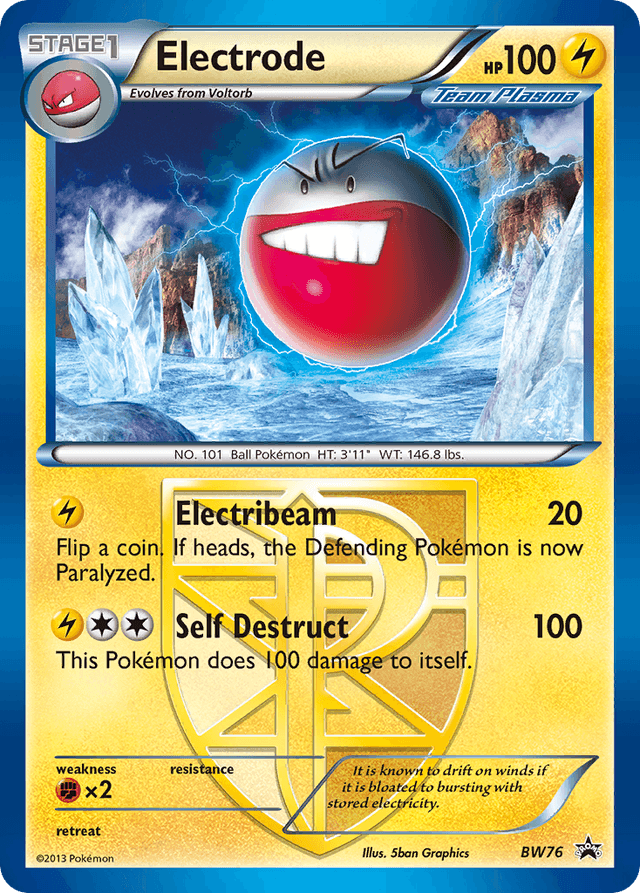 Electrode — BW Black Star Promos #BW76
