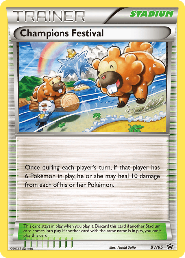 Champions Festival — BW Black Star Promos #BW95