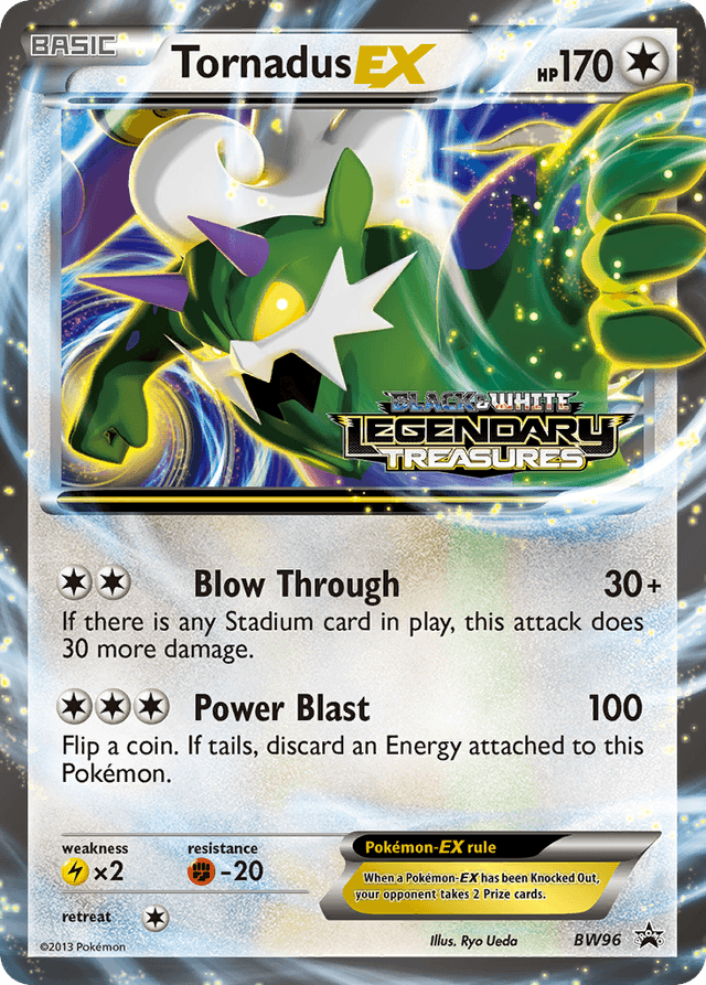Tornadus-EX — BW Black Star Promos #BW96