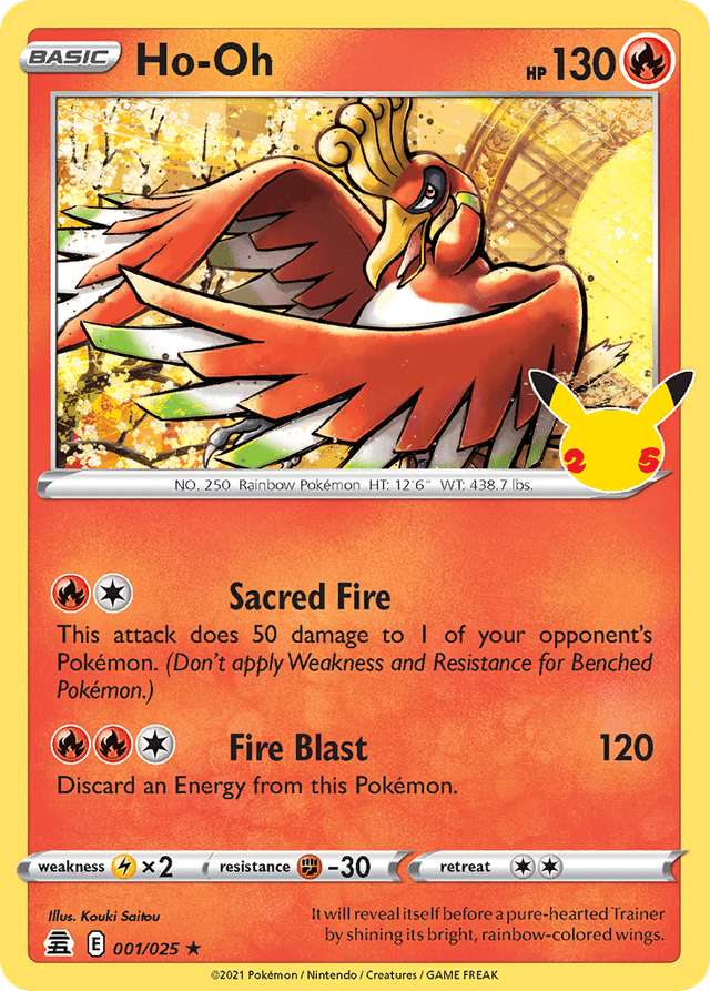 Ho-Oh — Celebrations #1