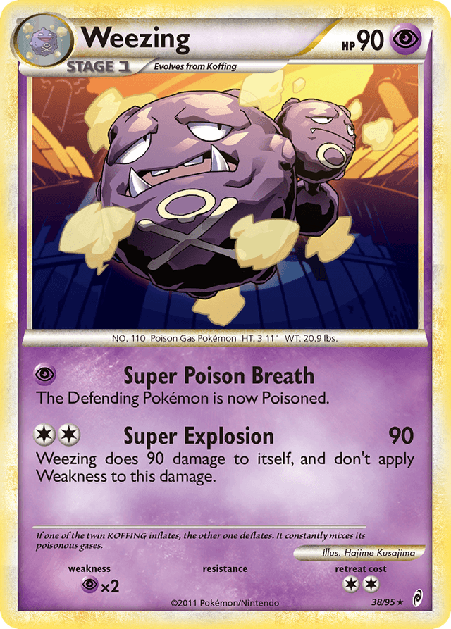 Weezing — Call of Legends #38
