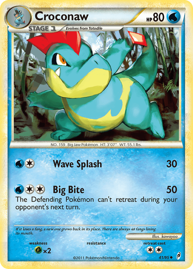 Croconaw — Call of Legends #41