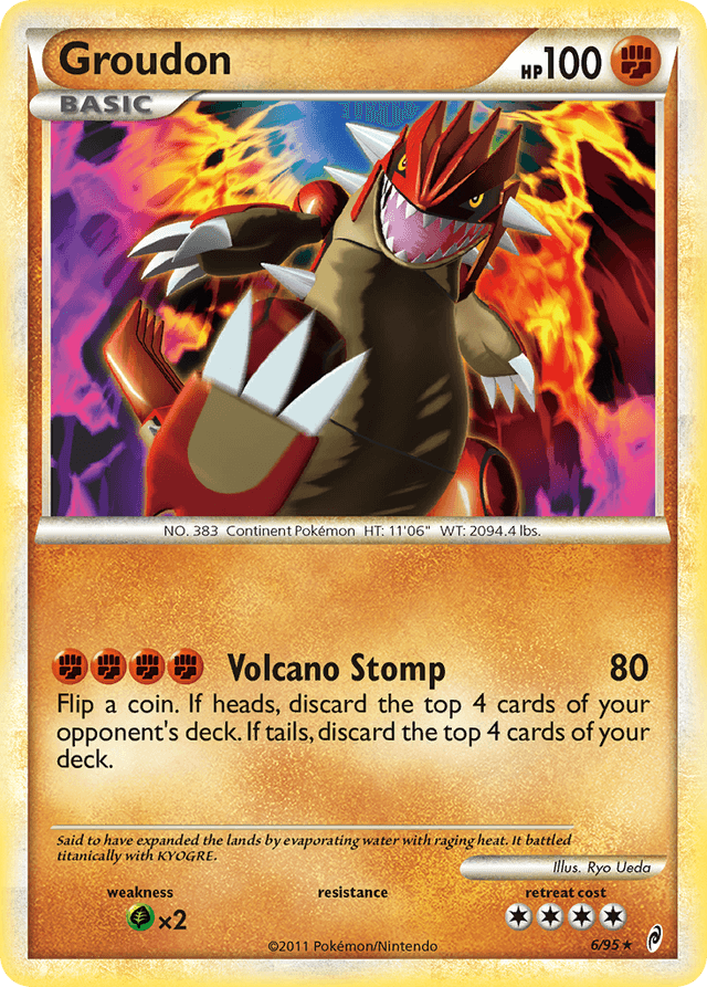 Groudon — Call of Legends #6
