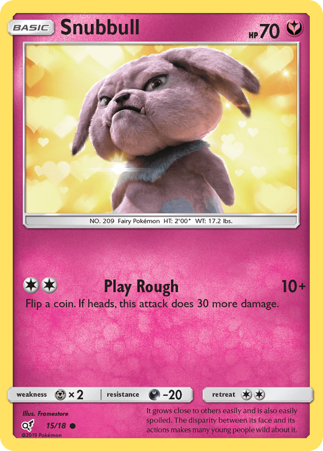Snubbull — Detective Pikachu #15