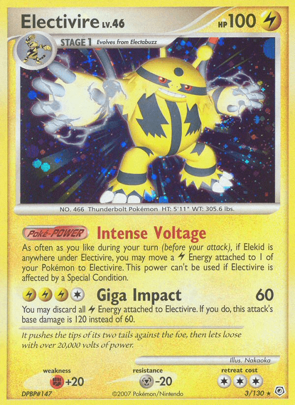Electivire — Diamond & Pearl #3