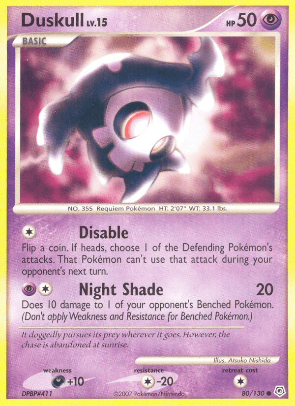 Duskull — Diamond & Pearl #80