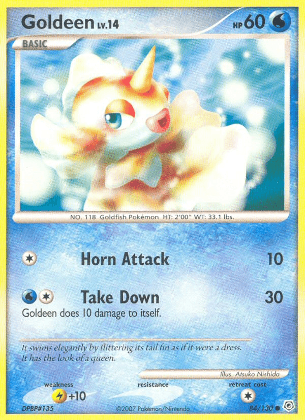 Goldeen — Diamond & Pearl #84