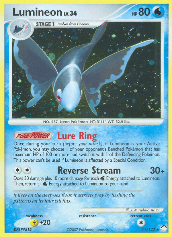 Lumineon — Mysterious Treasures #11