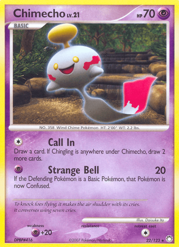 Chimecho — Mysterious Treasures #22