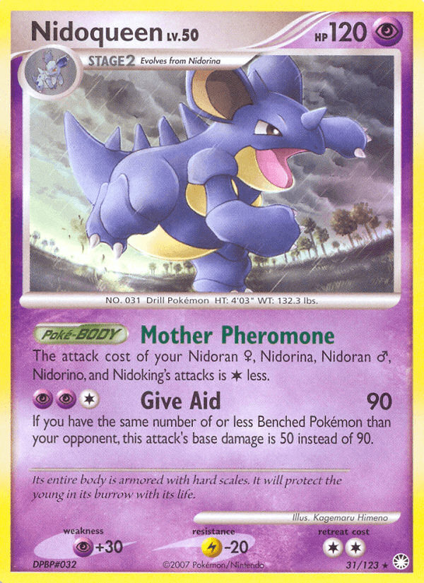 Nidoqueen — Mysterious Treasures #31