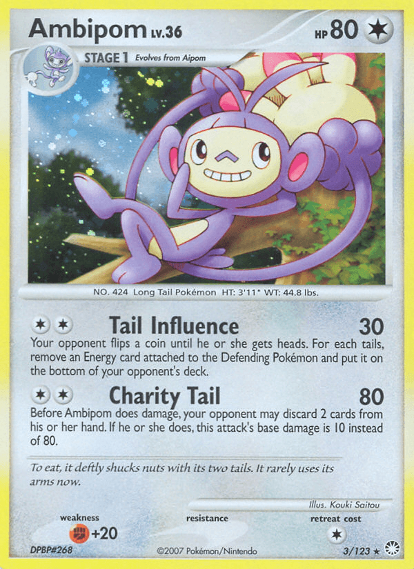 Ambipom — Mysterious Treasures #3