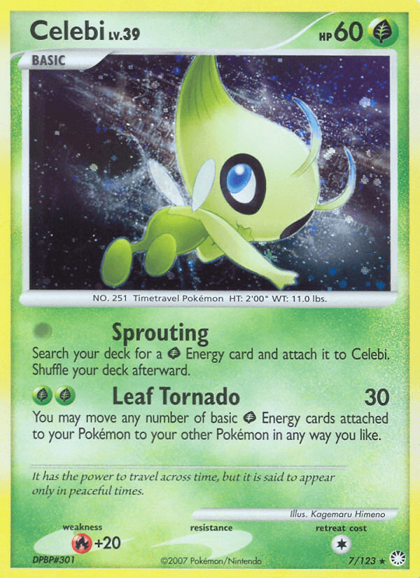 Celebi — Mysterious Treasures #7