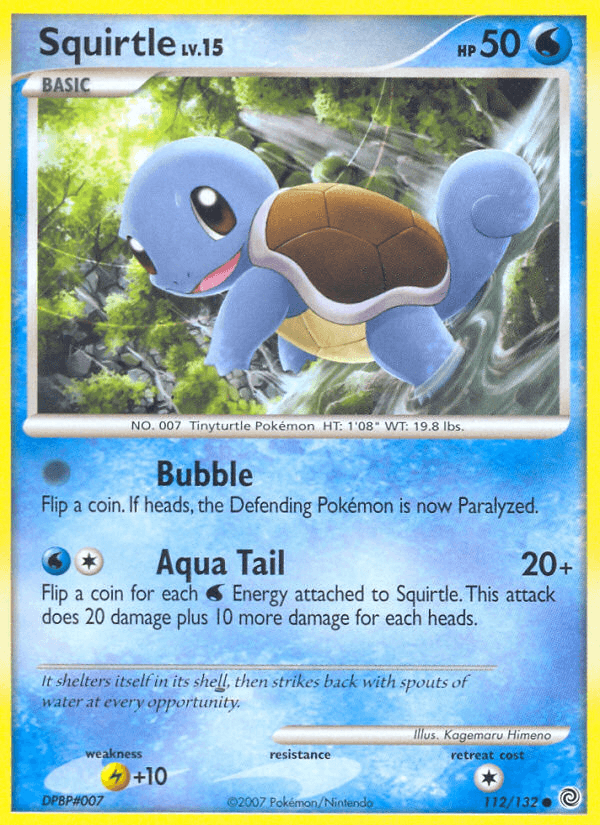 Squirtle — Secret Wonders #112