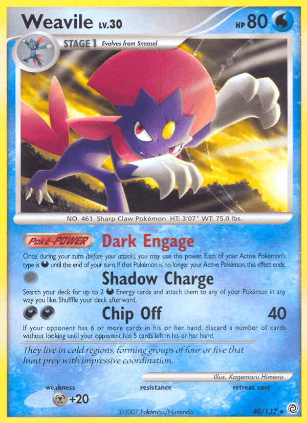 Weavile — Secret Wonders #40