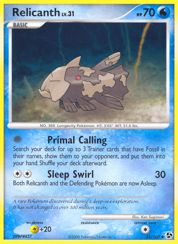 Relicanth — Great Encounters #51