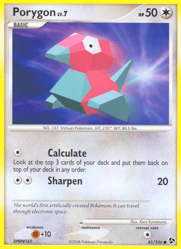 Porygon — Great Encounters #81