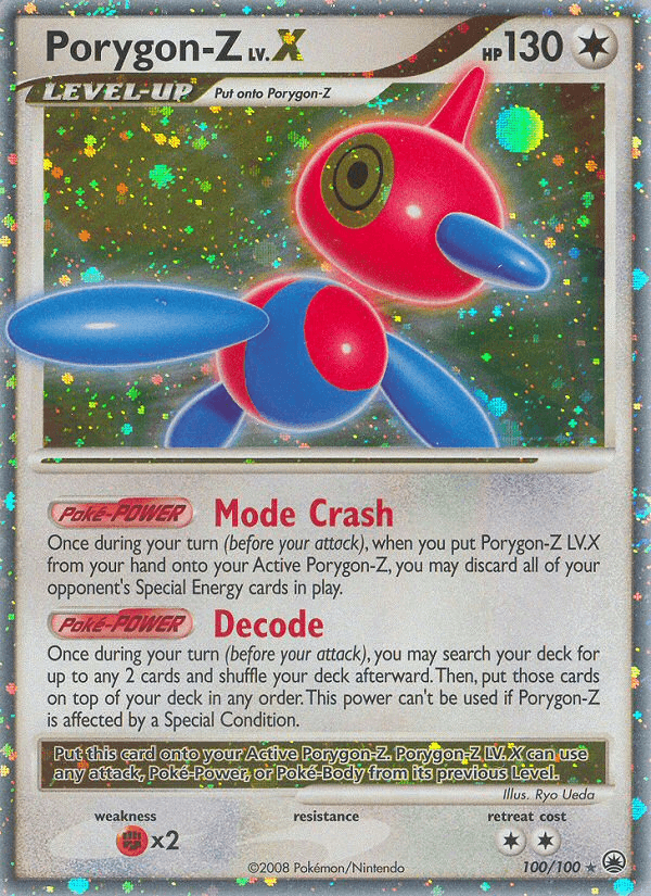 Porygon-Z LV.X — Majestic Dawn #100