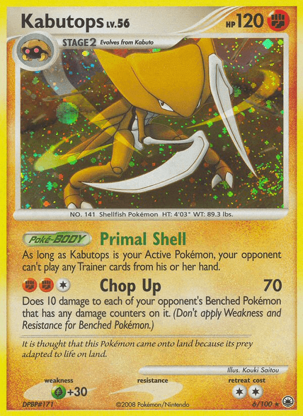 Kabutops — Majestic Dawn #6
