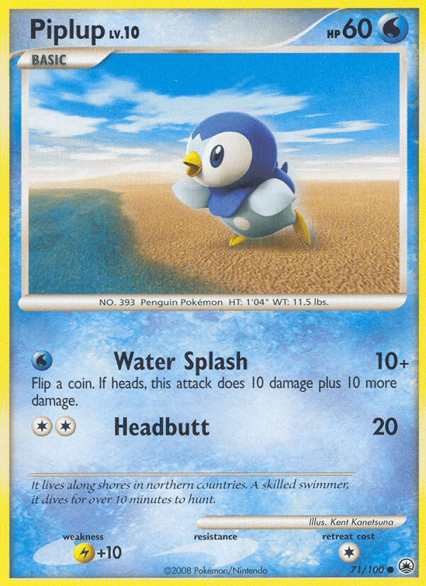Piplup — Majestic Dawn #71