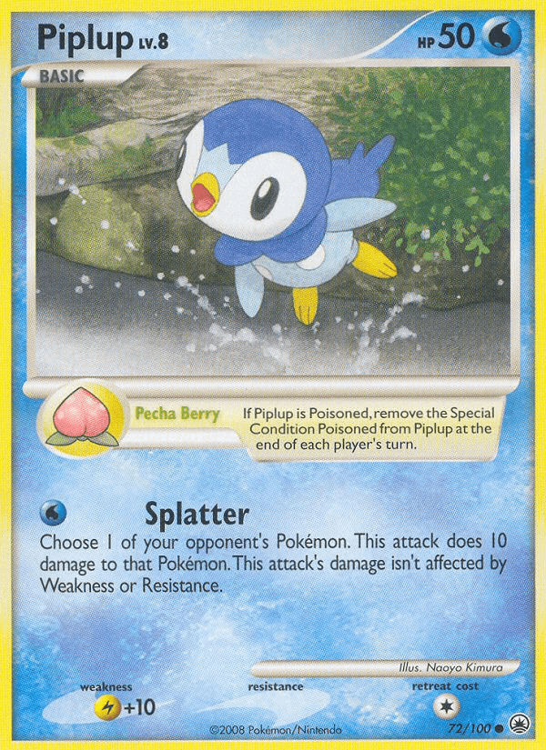 Piplup — Majestic Dawn #72