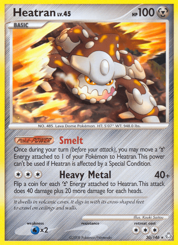 Heatran — Legends Awakened #30