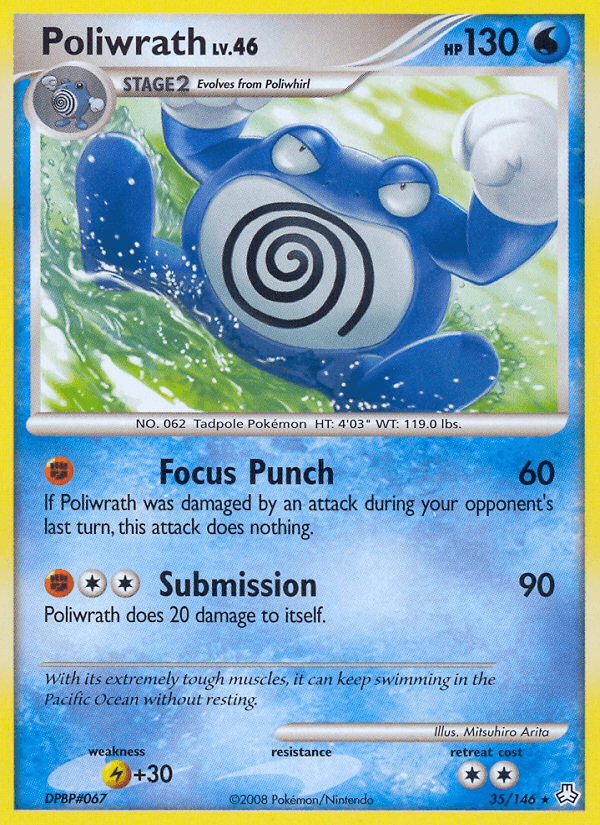 Poliwrath — Legends Awakened #35