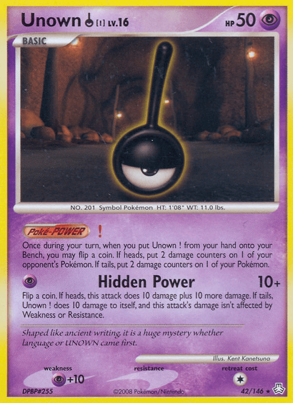 Unown [!] — Legends Awakened #42