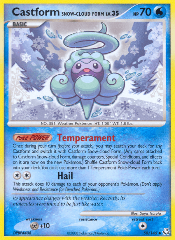 Castform Snow-Cloud Form — Legends Awakened #50