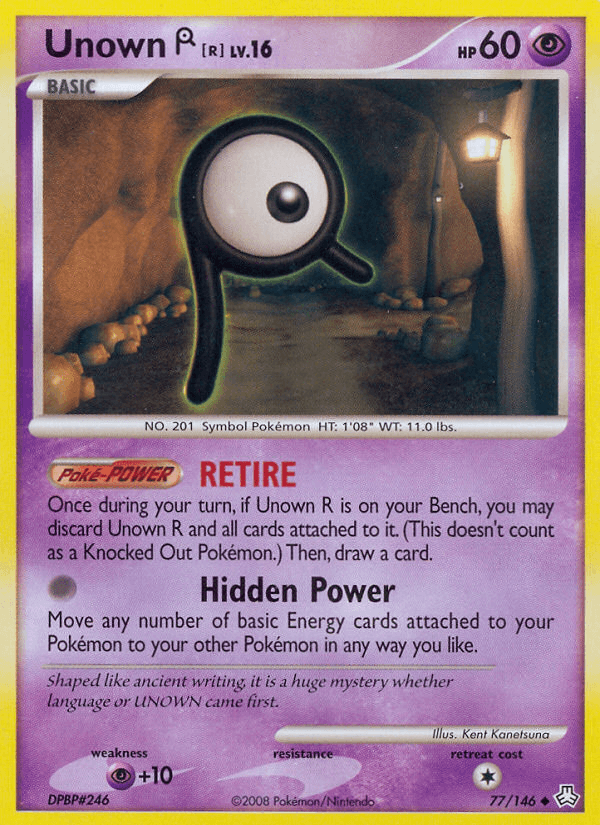 Unown [R] — Legends Awakened #77