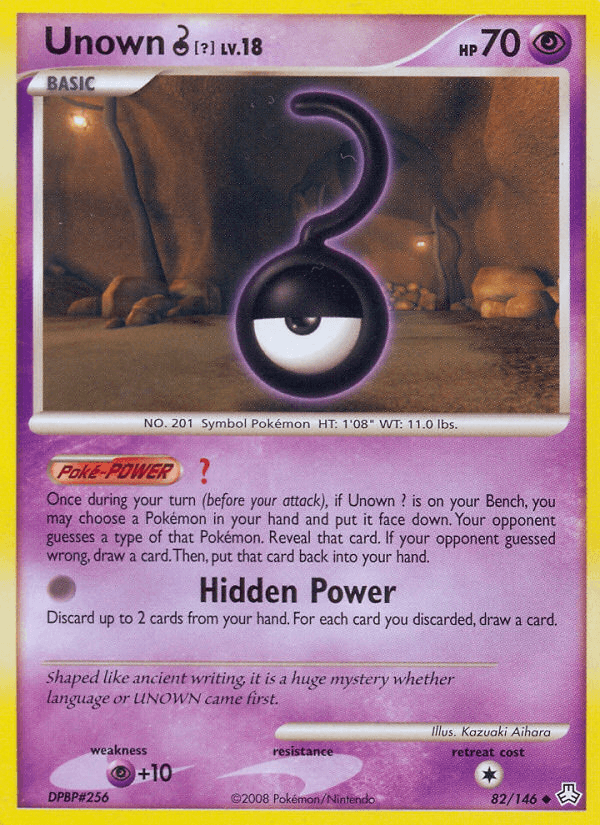 Unown [?] — Legends Awakened #82