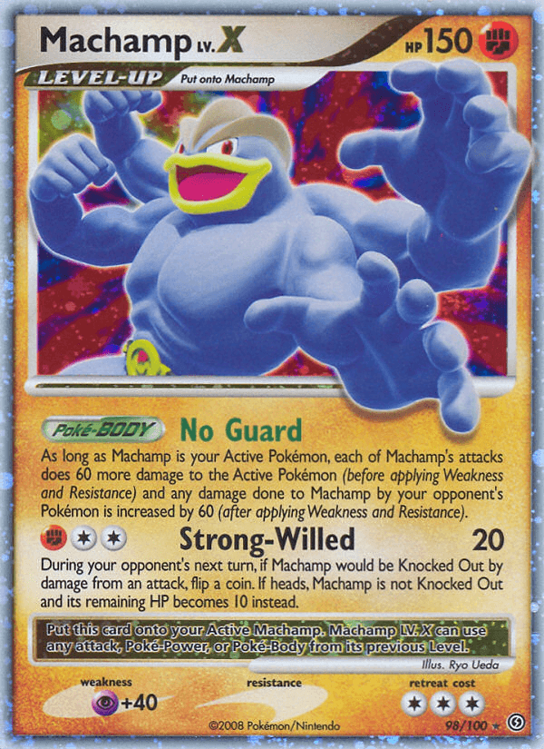 Machamp LV.X — Stormfront #98