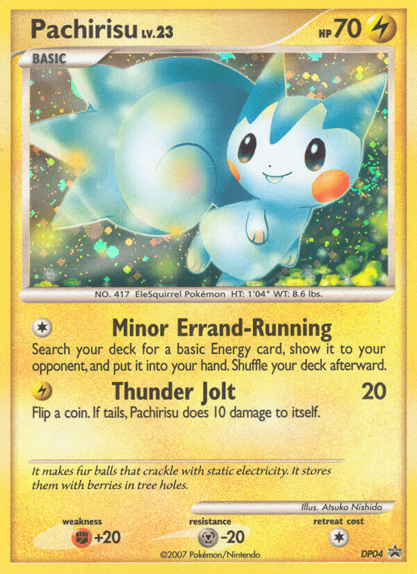 Pachirisu — DP Black Star Promos #DP04