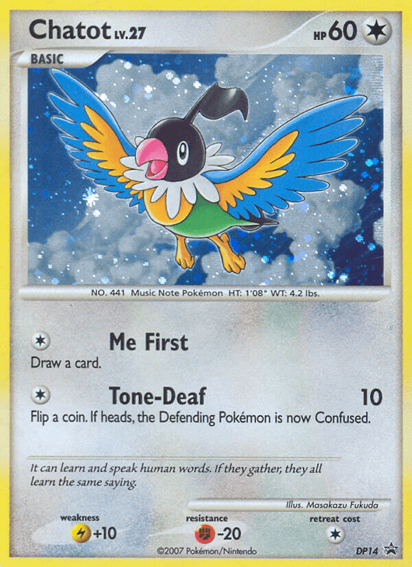Chatot — DP Black Star Promos #DP14